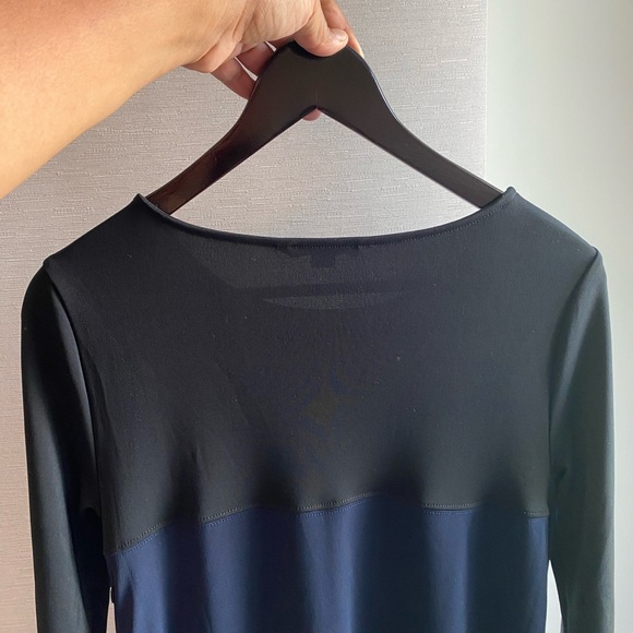 Banana Republic Black & Navy Mini Dress - Picture 6 of 8